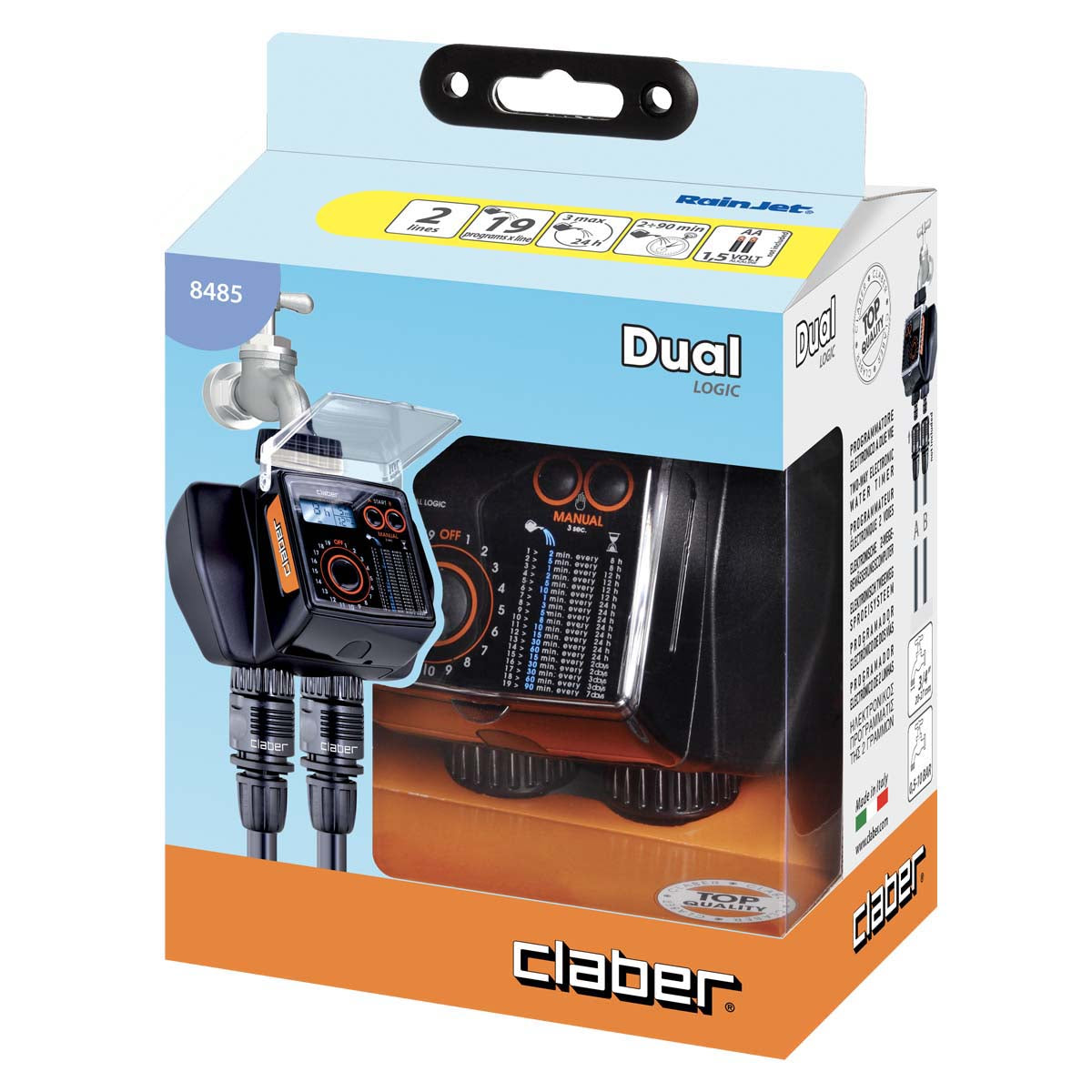 CLABER - Dual logic - Programmatore irrigazione - 8485