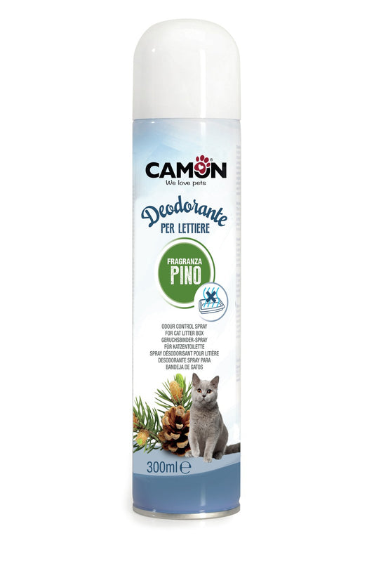 Deodorante spray per lettiera al pino