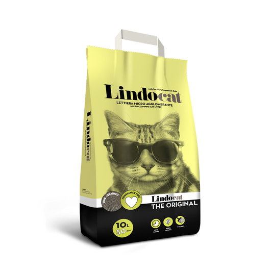 Lindocat THE ORIGINAL - lettiera agglomerante senza profumazione