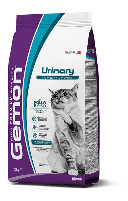 Gemon Urinary con Pollo e Riso - crocchette per gatti con sensibilità alle vie urinarie