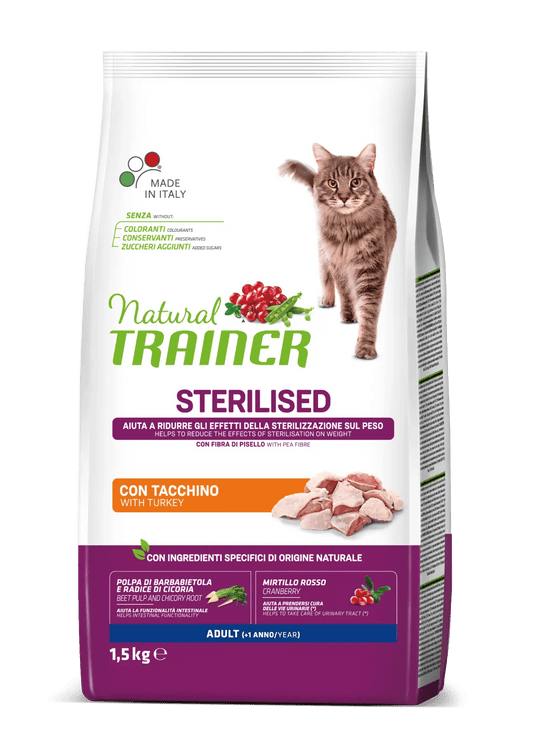 NATURAL TRAINER - Cat Sterilized - TACCHINO