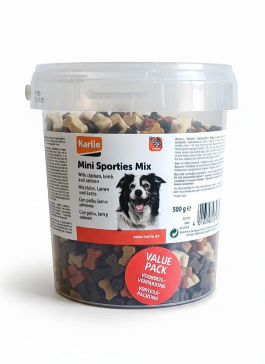 Karlie  | Mini Sporties Mix – Snack Energetici per Cani Attivi