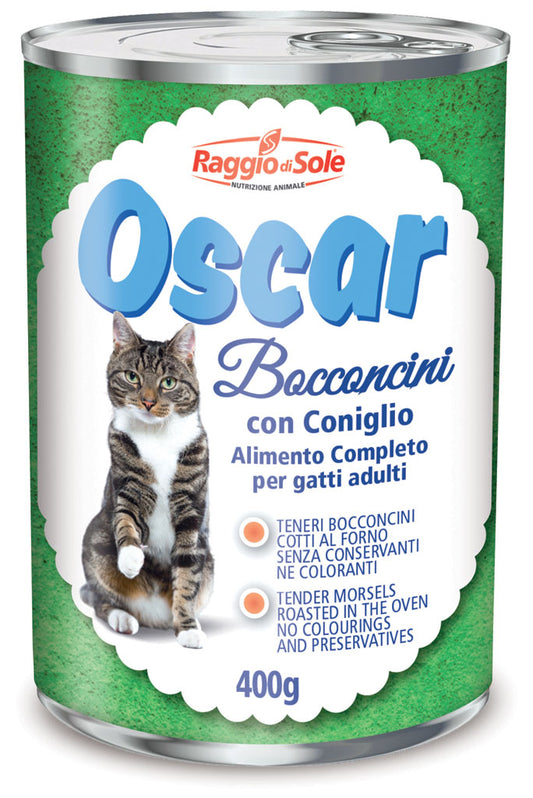 OSCAR Bocconcini - Alimento umido per gatti - 400 g