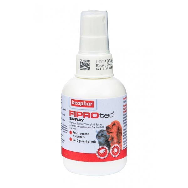 Beaphar - Fiprotec Spray Cane e Gatto antiparassitario