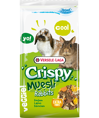 VERSELE-LAGA - Crispy muesly rabbits - alimento per conigli nani