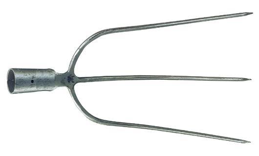 VIGOR - Forche per fieno in acciaio verniciato 3 denti