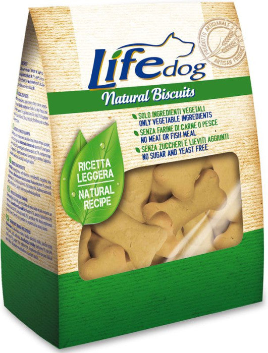 Life Pet Care - Life Dog Natural Biscuits - Biscotti vegetali per cani