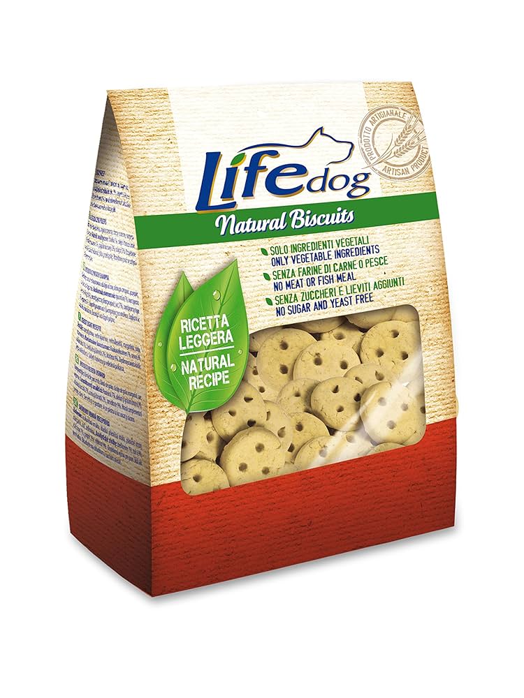 Life Pet Care - Life Dog Natural Biscuits - Biscotti vegetali per cani