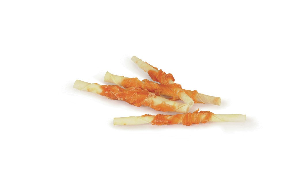 Treats & Snack - Rolls di pelle bovina con pollo