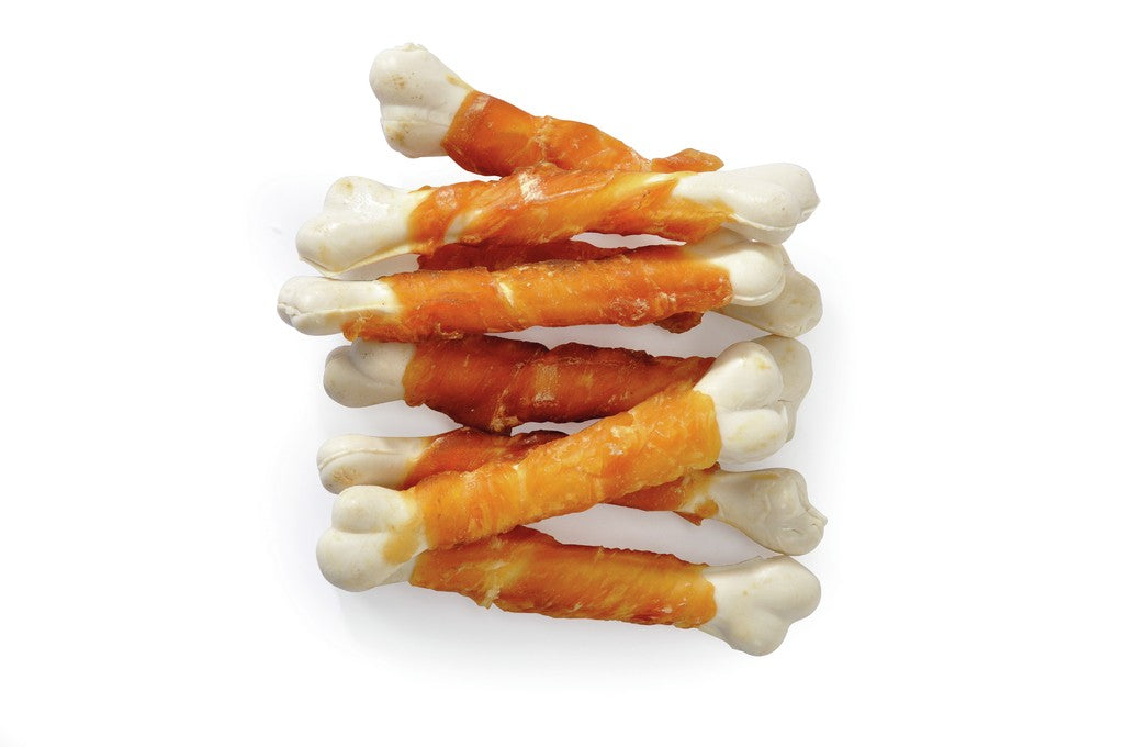 Treats & Snack - Ossicini arrotolati con pollo