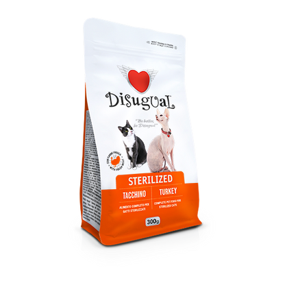 Disugual sterilizzato pollo crocchette gatto