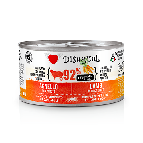 DISUGUAL - 150 g - Alimento umido per cani VEGETABLE