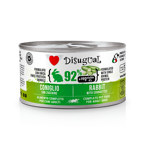 DISUGUAL - 150 g - Alimento umido per cani VEGETABLE