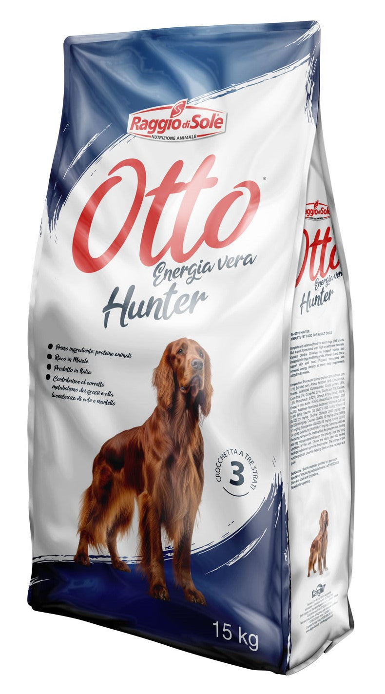 OTTO HUNTER - Crocchette energetiche per cani adulti attivi