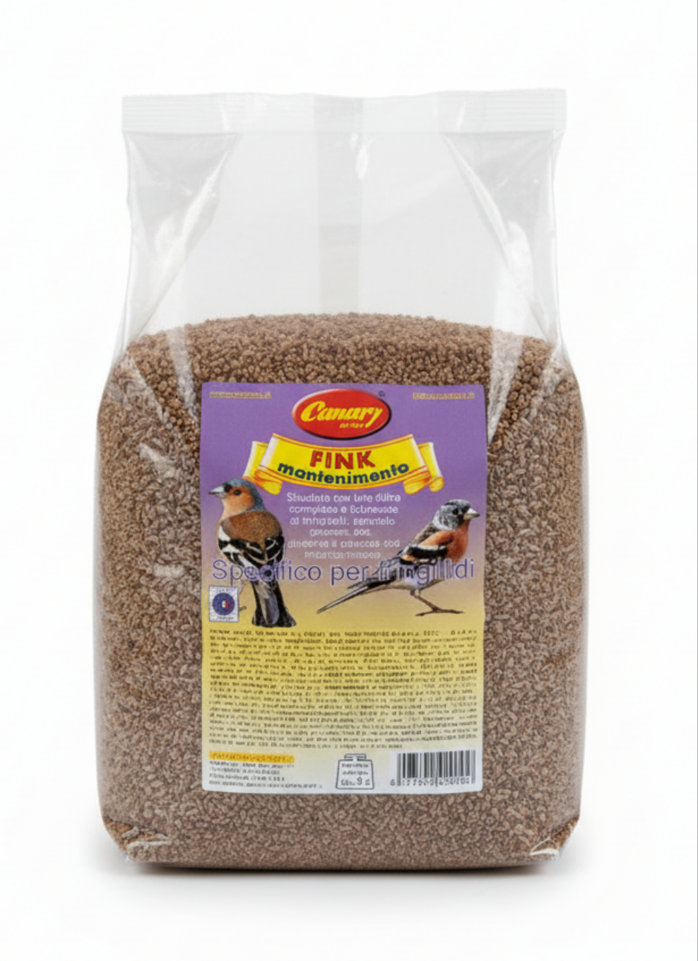 Fink mantenimento | Mangime completo con semi