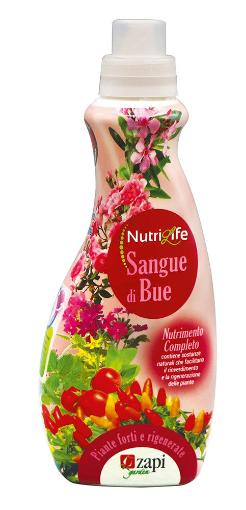 SANGUE DI BUE Nutrimento liquido naturale a base di sangue di bue
