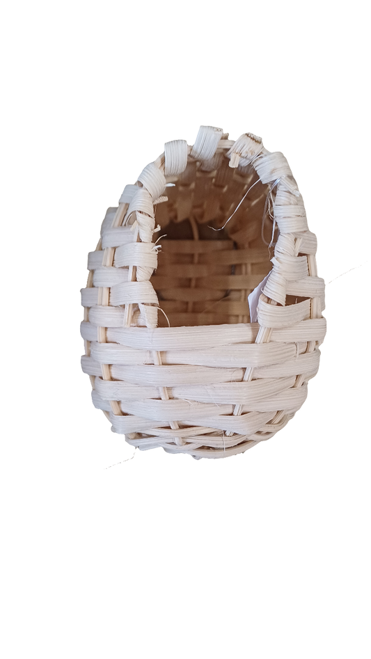 Nido in vimini per esotici