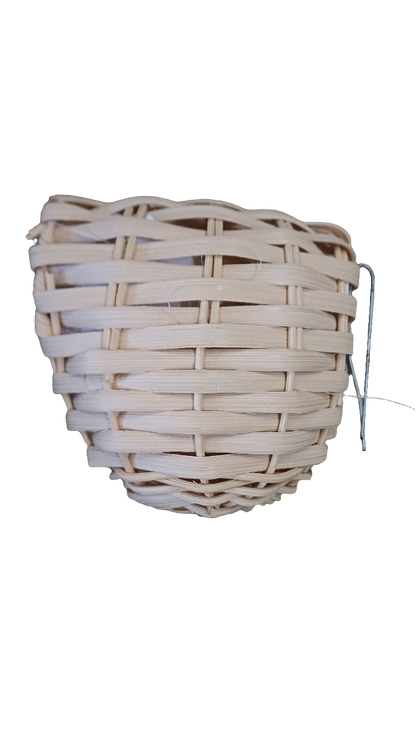 Nido in vimini per esotici