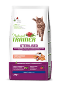 NATURAL TRAINER - Cat Sterilized - SALMONE - crochette per gatti sterilizzati