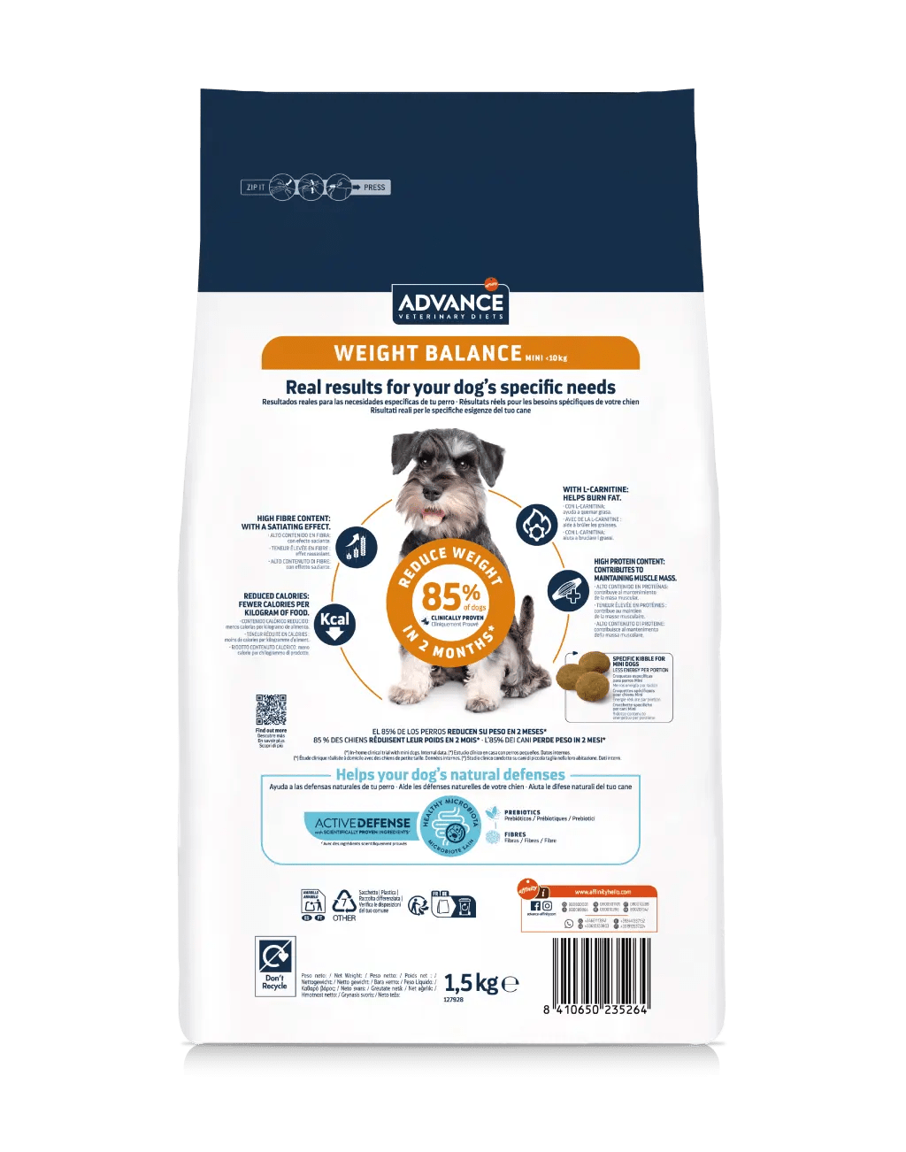 ADVANCE - WEIGHT BALANCE MINI - per ridurre il peso in eccesso