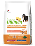 Natural Trainer - Dog Medium & Maxi - SENSITIVE - NO GLUTEN - Salmone