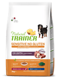 Natural Trainer - Dog Medium & Maxi - SENSITIVE - NO GLUTEN - Anatra