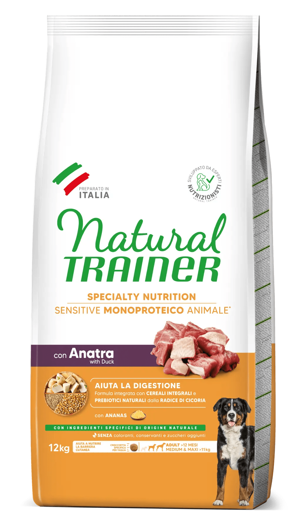 Natural Trainer - Dog Small & Toy - SENSITIVE - NO GLUTEN - Anatra