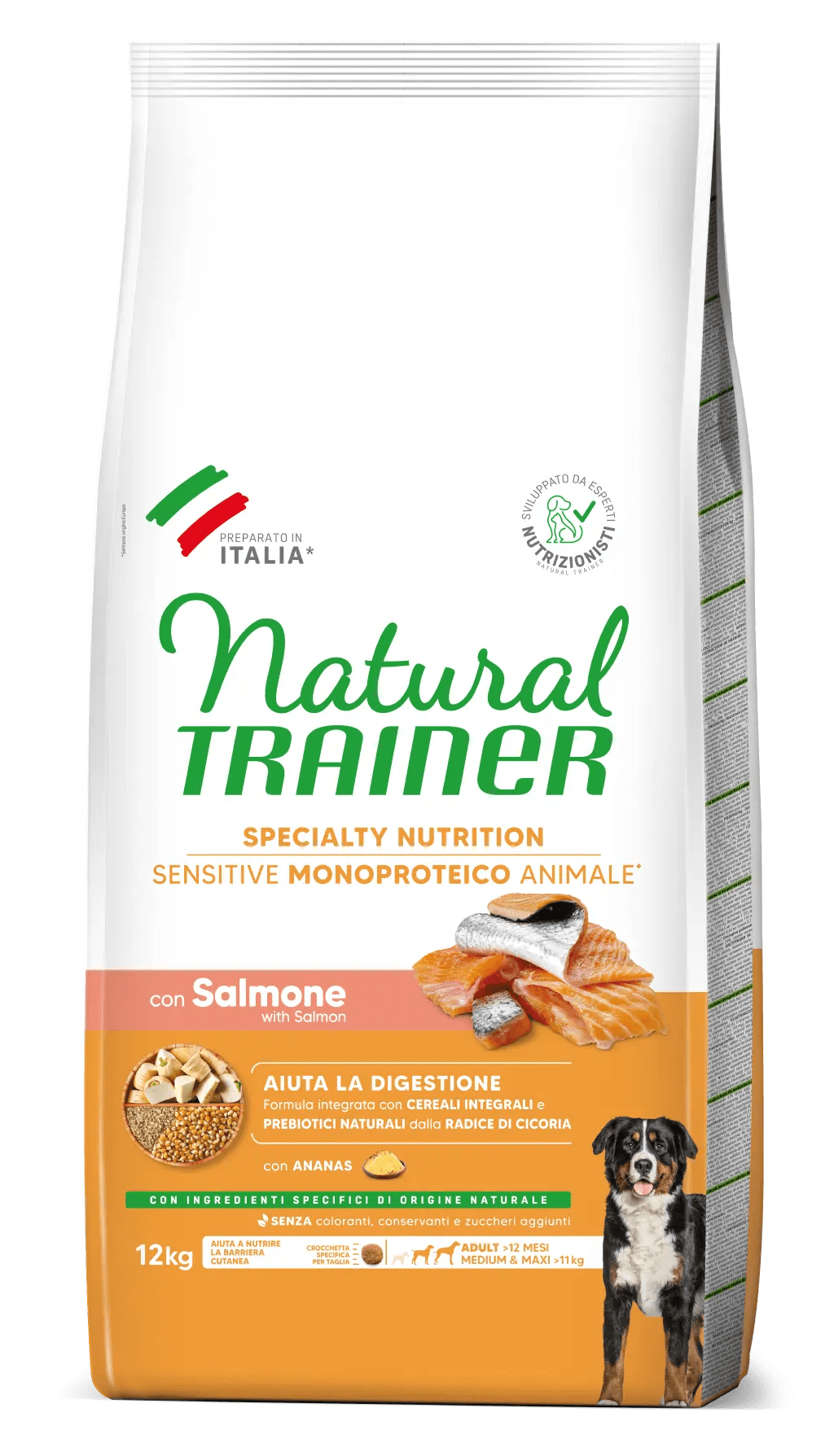 Natural Trainer - Dog Small & Toy - SENSITIVE - NO GLUTEN - Salmone