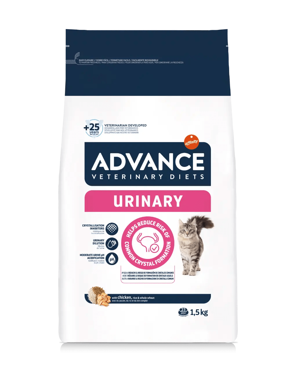 ADVANCE Cat Diet Urinary - Crocchette per gatto con problemi alle vie urinarie