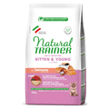 NATURAL TRAINER - Kitten & Young con Salmone - Crocchette per gattino da 1 a 12 mesi