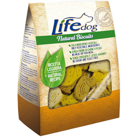 Life Pet Care - Life Dog Natural Biscuits - Biscotti vegetali per cani