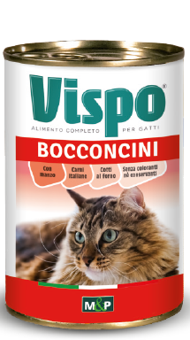 VISPO - Bocconcini per gatto - alimento completo