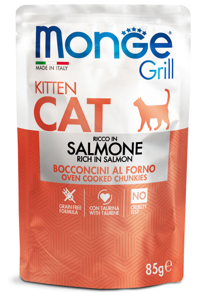 Monge Grill Bocconcini in Jelly – Ricco in Salmone – Kitten
