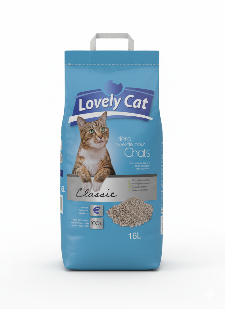 Lovely cat | kg 10 | Sabbia per lettiera gatto