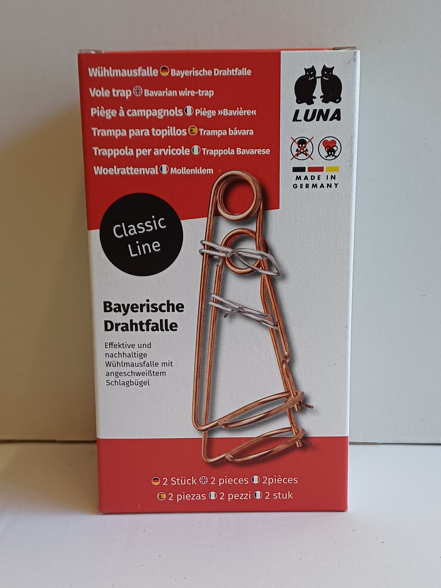 Trappole talpe in acciaio 2 pezzi