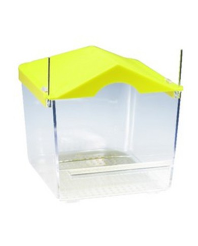 Bagnetto Gobi Esterno Con Fili di Aggancio in Ferro Per Uccelli