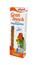 Gran Snack - stick per pappagallini con miele