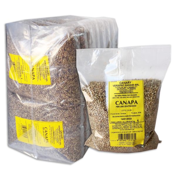 CANARY semi di canapa per uso zootecnico