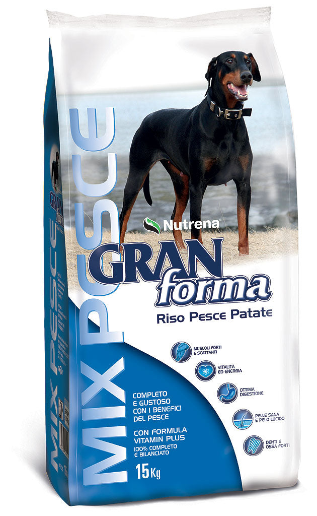 GRANFORMA MIX PESCE Crocchette per cani adulti
