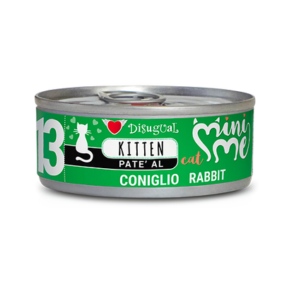 DISUGUAL - 85 g - Alimento umido per gatti MINI ME cuccioli - PATE'