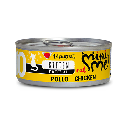 DISUGUAL - 85 g - Alimento umido per gatti MINI ME cuccioli - PATE'