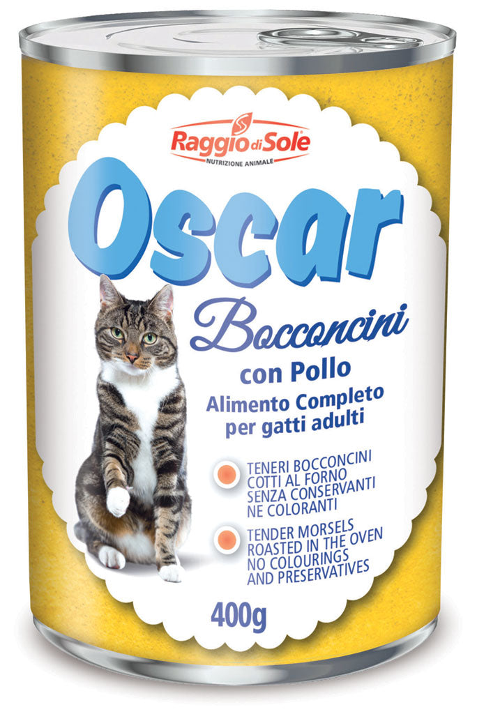 OSCAR Bocconcini - Alimento umido per gatti - 400 g