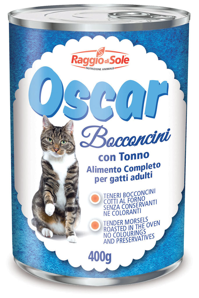 OSCAR Bocconcini - Alimento umido per gatti - 400 g