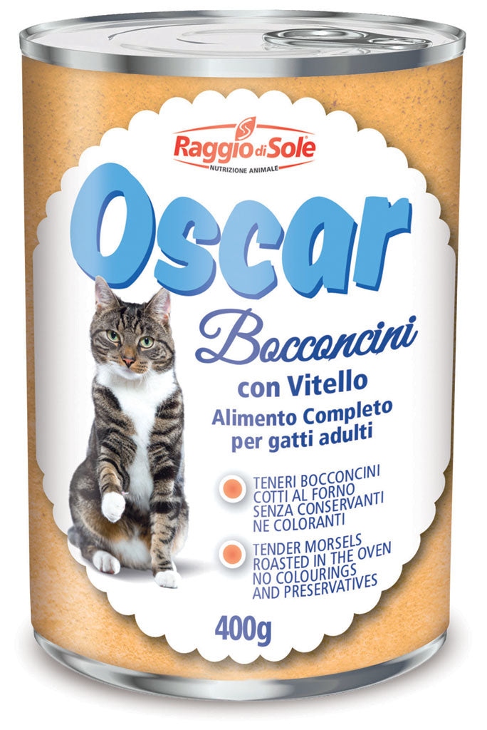 OSCAR Bocconcini - Alimento umido per gatti - 400 g
