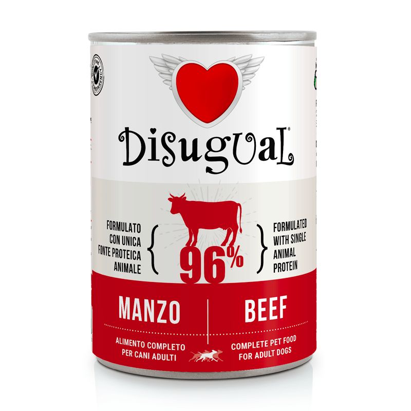 DISUGUAL - 400 g - Alimento umido per cani