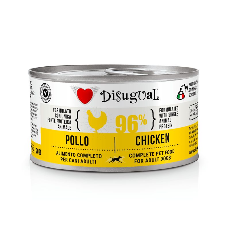 DISUGUAL - 150 g - Alimento umido per cani