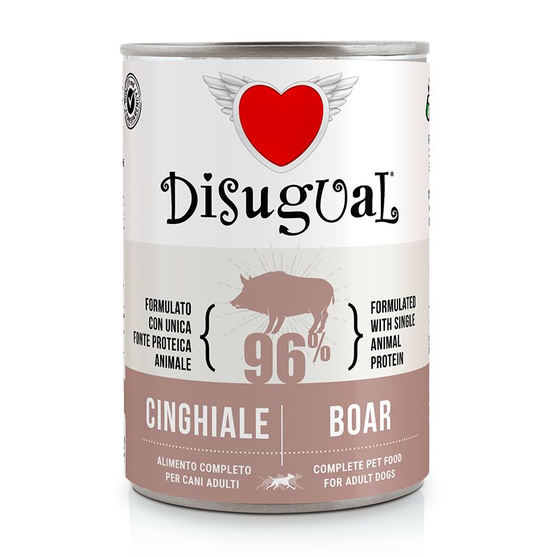 DISUGUAL - 400 g - Alimento umido per cani