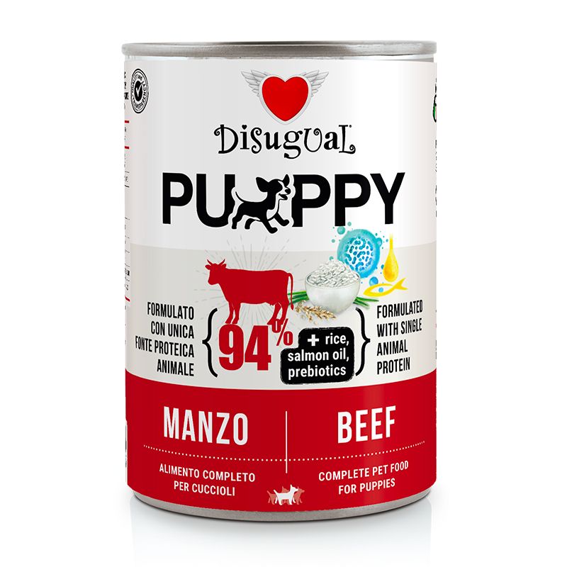 DISUGUAL - 400 g - PUPPY Alimento umido per cani