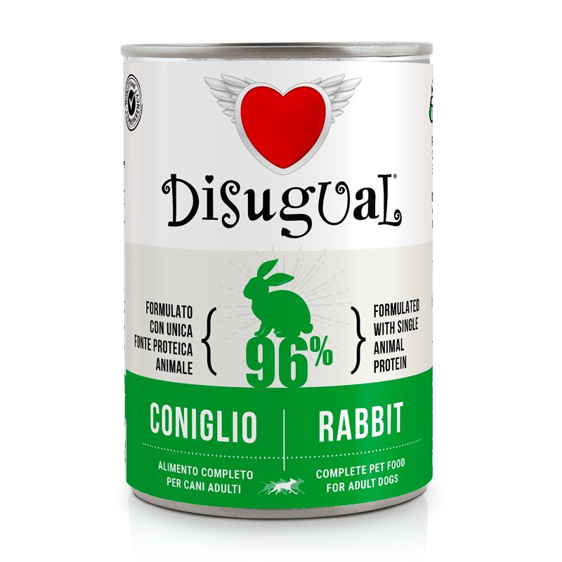 DISUGUAL - 400 g - Alimento umido per cani