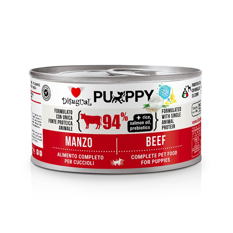 DISUGUAL - 150 g - PUPPY Alimento umido per cani cuccioli